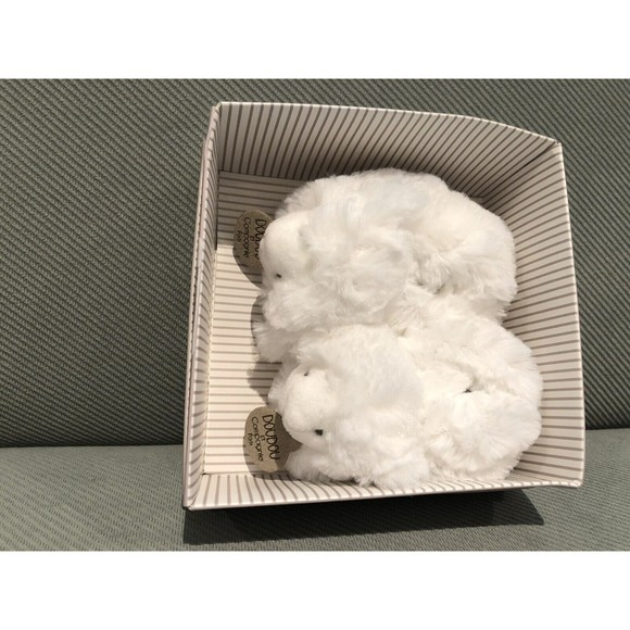 Doudou et Compagnie Paris Plush Rattle Baby Lamb Botties Infant 0-6 Mo Baby Gift - Picture 9 of 10